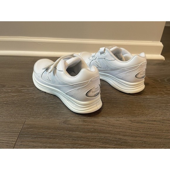 New Balance 577 Walking DSL-2 Size 8.5 2A Absorb Hook-Loop Strap White WW577VW - Picture 5 of 11